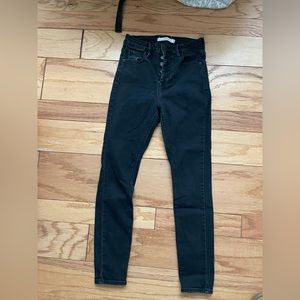 Hidden Black Skinny Jeans size 26